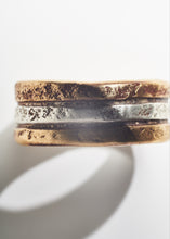 Load image into Gallery viewer, Brass and Sterling Ring