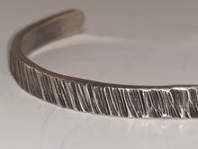 Load image into Gallery viewer, Ruff Cut Sterling Cuff