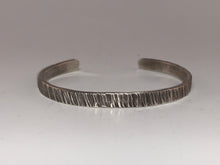 Load image into Gallery viewer, Ruff Cut Sterling Cuff
